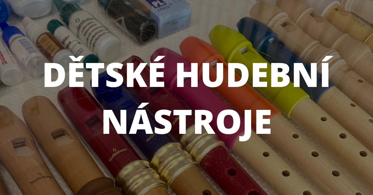 Články Dětské hudební nástroje
